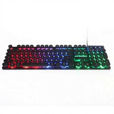 Custom Backlight Wired Computer Keyboard And Mouse For Gaming Typewriter