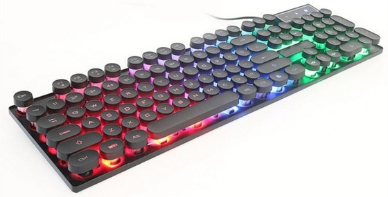 Custom Backlight Wired Computer Keyboard And Mouse For Gaming Typewriter