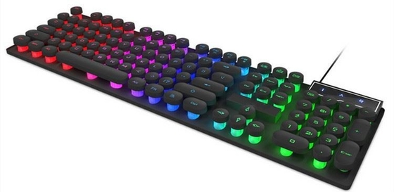 Custom Backlight Wired Computer Keyboard And Mouse For Gaming Typewriter