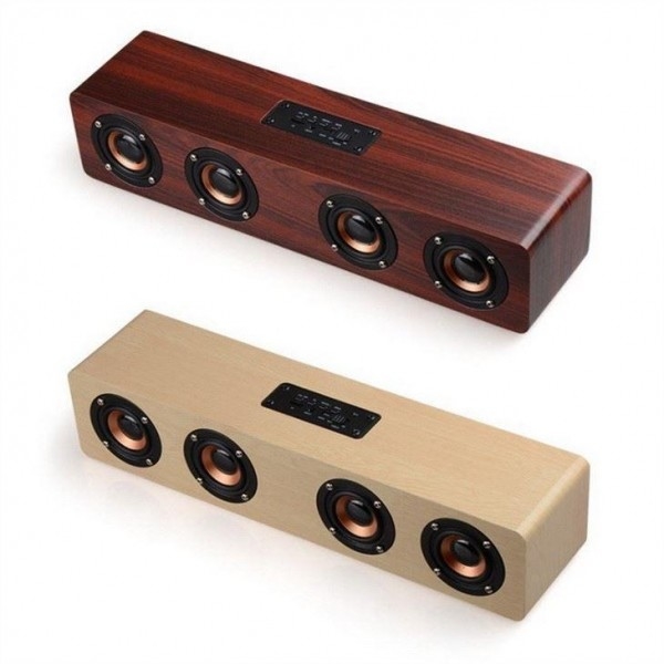 4000mah ไม้บลูทูธไร้สาย HIFI ลำโพงเพลงแบบพกพา SoundBar AUX แฮนด์ฟรีสำหรับทีวี