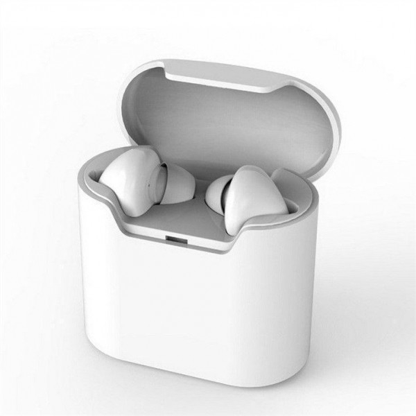 True Wireless Airbuds หูฟังไร้สาย HFP ตัดเสียงรบกวน หูฟังบลูทูธ 4.2 Hi-Fi Stereo