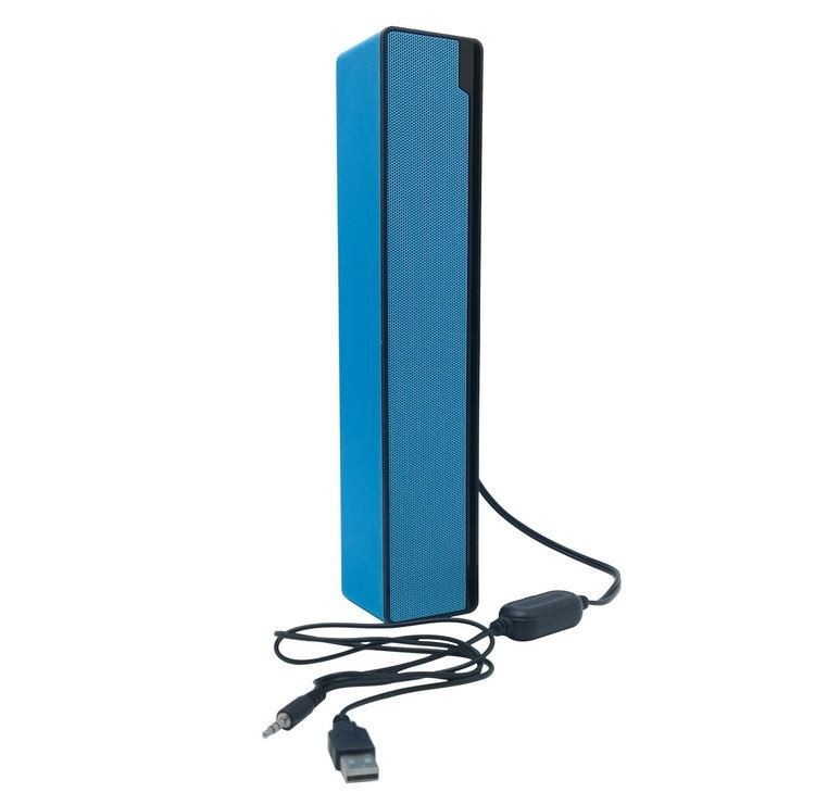 ลำโพงคอมพิวเตอร์แบบมีสาย AUX 3.5 มม. Soundbar Stereo 2.0 สำหรับ PC Labtop