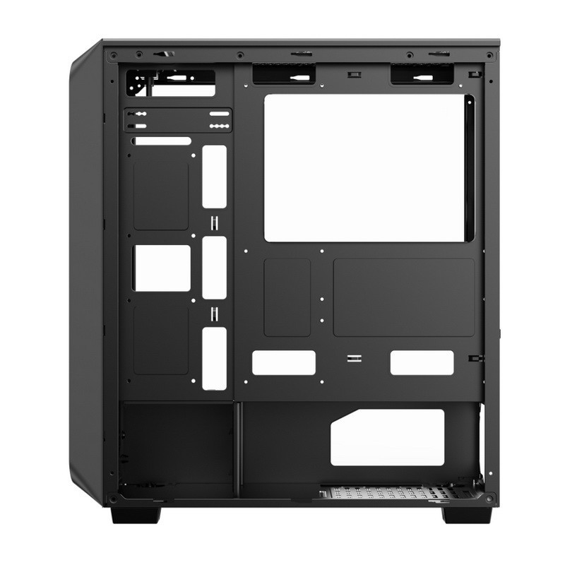 Micro ATX /ATX/ITX CASE Dazzle ARGB Effect Front Panel Bottom Mount Power Supply มีให้เลือกสีดำและสีขาว