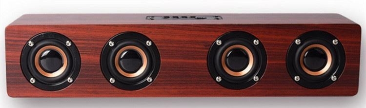 4000mah ไม้บลูทูธไร้สาย HIFI ลำโพงเพลงแบบพกพา SoundBar AUX แฮนด์ฟรีสำหรับทีวี