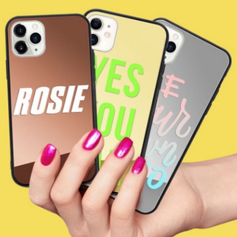 ETEK Full Edge Mirror Mobile Protector Cover เคสโทรศัพท์ IMD ภาพวาดส่วนบุคคล