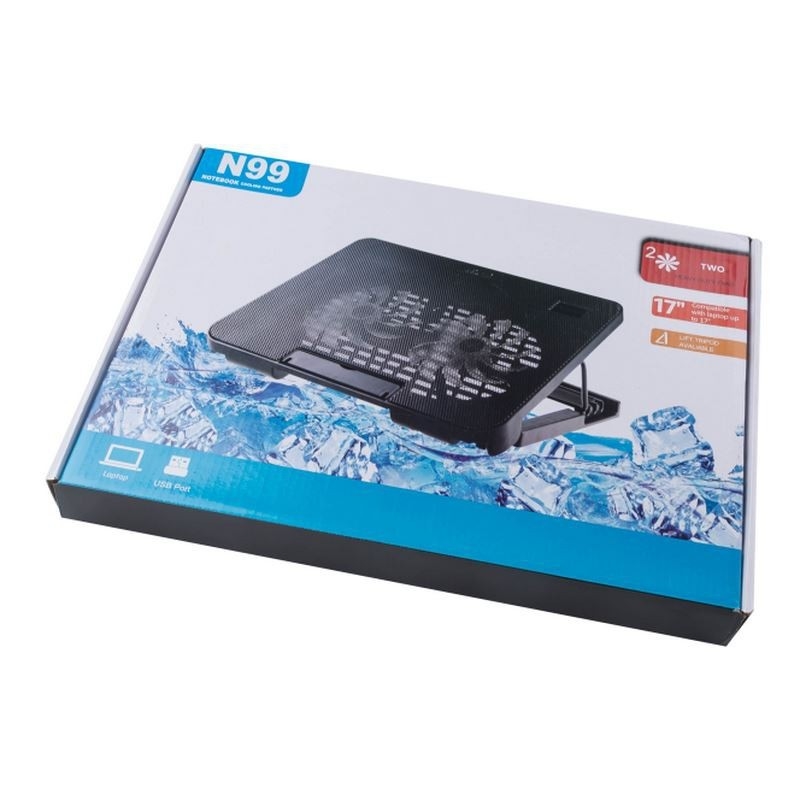 ARTSHOW - Notebook Laptop Cooling Tray External Laptop Cooler ขนาดใหญ่แต่เสียงเงียบ