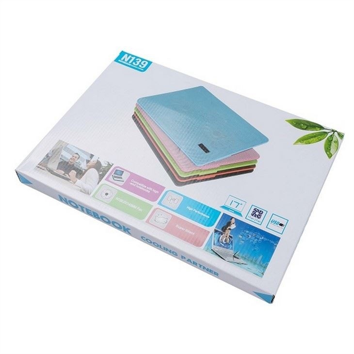 ARTSHOW - OEM 2 Fans Notebook Cooler Stand Laptop Air Cooler Pad 4W มีให้เลือก 5 สี