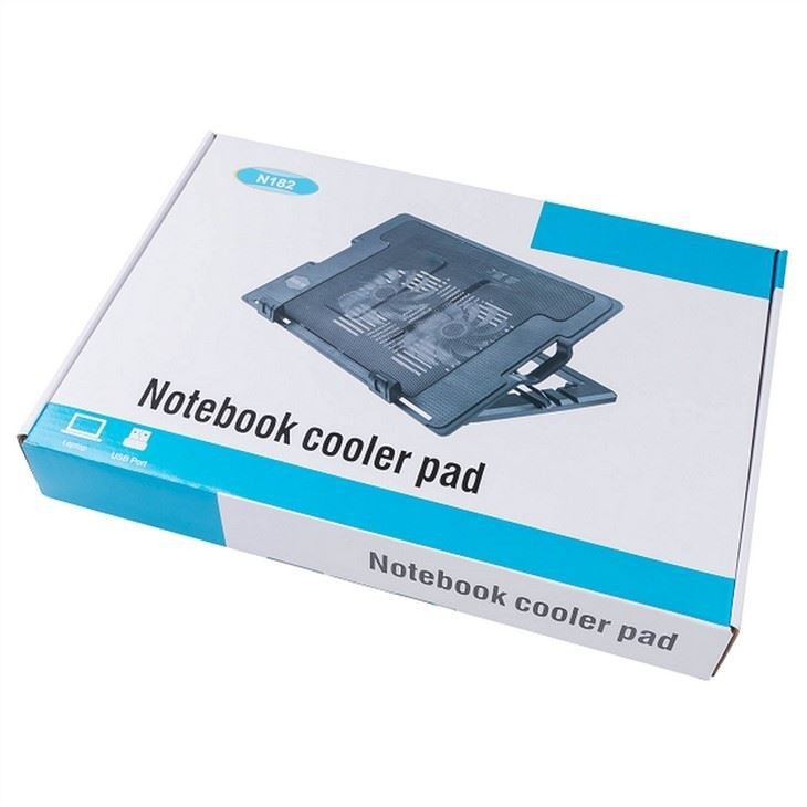 ETEK Laptop Cooling Pad- ระบบลดความเย็นคอมพิวเตอร์ RGB ขนาด 14 นิ้ว