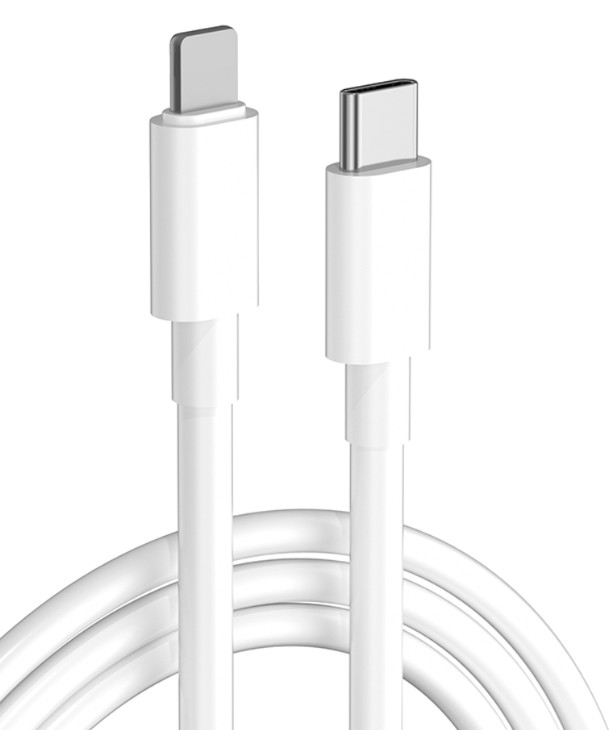 PD 27W TPE Fast USB Data Cable Type C To Lightning สำหรับการชาร์จ Iphone