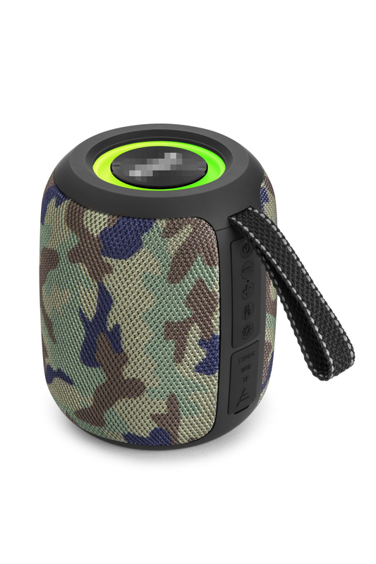 เครื่องเสียงพกพา 10W Hi-Fi Running Marquee Radio โบลูทูธ พร้อมไฟ เหมาะสําหรับการจับคู่กับทีวีหรือโปรเจคเตอร์เพื่อเพลิดเพลินกับเสียงและวิดีโอในบ้านที่มีคุณภาพสูง