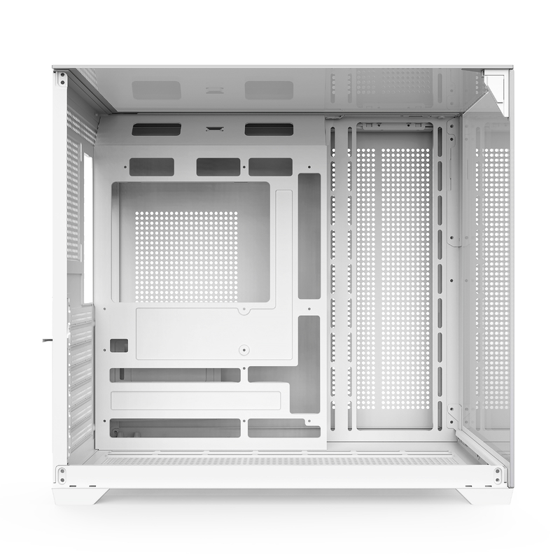 ชาซีกระจกสามด้านรองรับขนาดเต็ม ATX Motherboards คอมพิวเตอร์ Case สําหรับผู้ใช้งานที่ต้องการการขยายความเย็นที่ประสิทธิภาพ