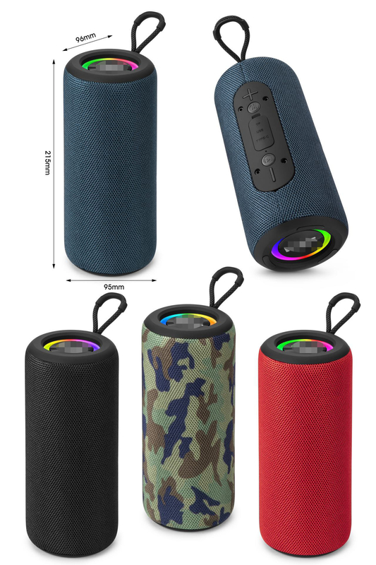 สเปคเกอร์ Bluetooth Hi-Fi พกพา 10W ส่งเสียงใสสําหรับโปรเจคเตอร์ทีวีหรือโทรศัพท์มือถือ