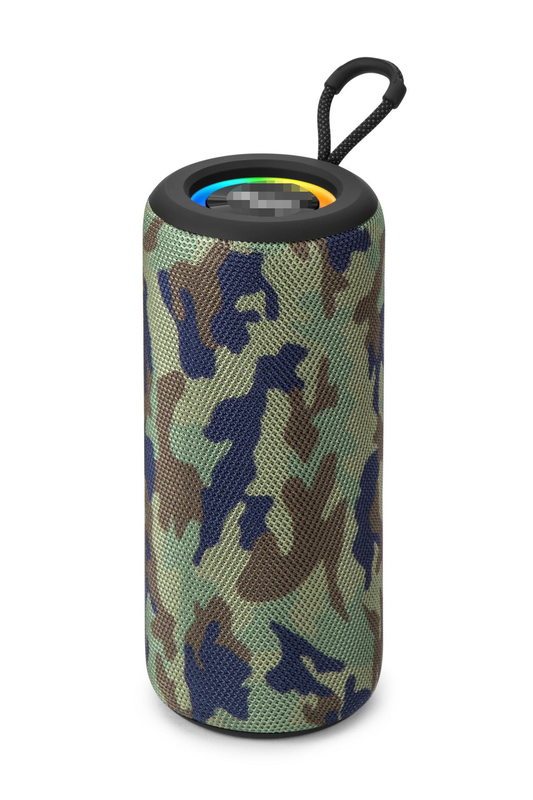 สเปคเกอร์ Bluetooth Hi-Fi พกพา 10W ส่งเสียงใสสําหรับโปรเจคเตอร์ทีวีหรือโทรศัพท์มือถือ