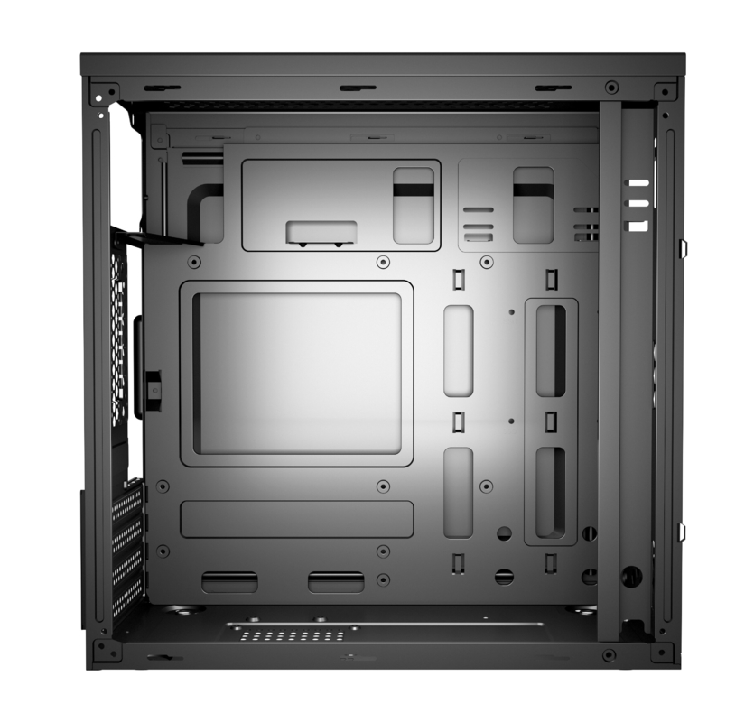 กรอบคอมพิวเตอร์เกมมือถือที่มีรูปแบบ MATX ให้พื้นที่เพียงพอสําหรับการติดตั้งและปรับปรุงโปรแกรม