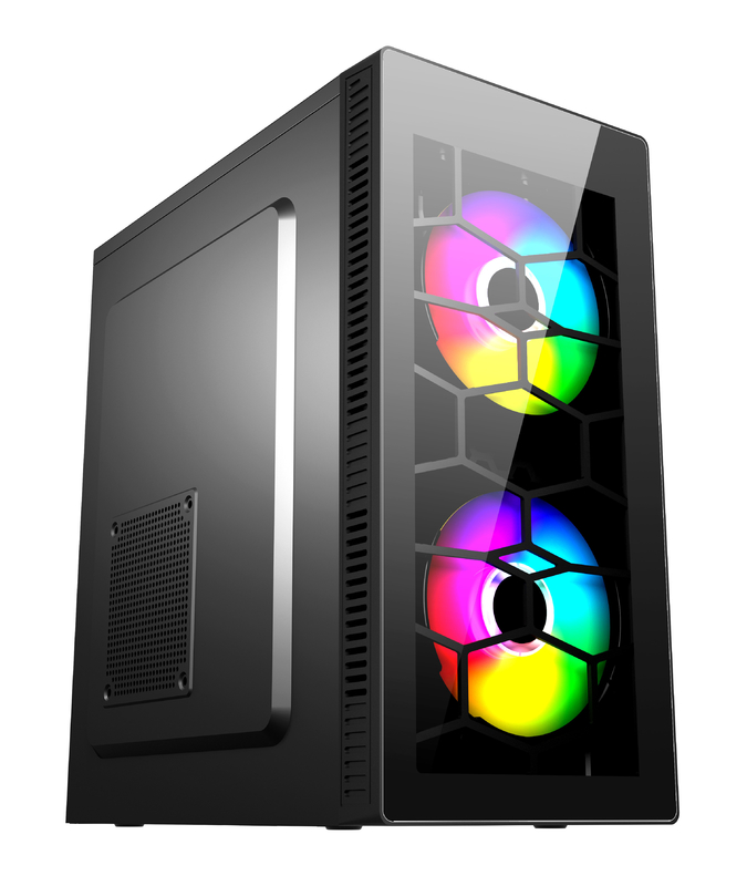 กรอบคอมพิวเตอร์เกมมือถือ ออกแบบด้วยรูปแบบ MATX ให้พื้นที่เพียงพอสําหรับการติดตั้งซอฟต์แวร์การปรับปรุง