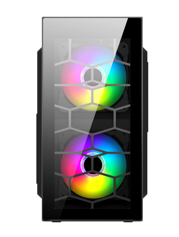 กรอบคอมพิวเตอร์เกมมือถือ ออกแบบด้วยรูปแบบ MATX ให้พื้นที่เพียงพอสําหรับการติดตั้งซอฟต์แวร์การปรับปรุง
