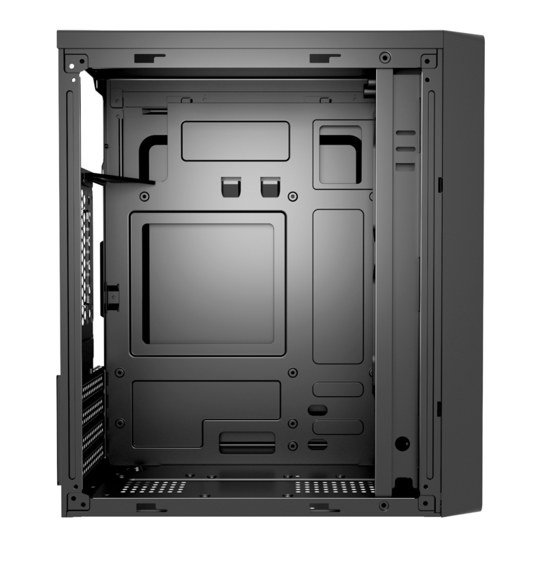 กรอบคอมพิวเตอร์เกมมือถือ ออกแบบด้วยรูปแบบ MATX ให้พื้นที่เพียงพอสําหรับการติดตั้งซอฟต์แวร์การปรับปรุง