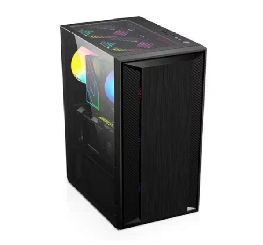 รองรับเมอร์บอร์ด ATX Micro ATX และ ITX พร้อมสล็อตขยาย 7 สล็อตและ 6 แฟนมานท์สําหรับนักเกม DIY