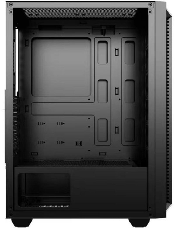 รองรับเมอร์บอร์ด ATX Micro ATX และ ITX พร้อมสล็อตขยาย 7 สล็อตและ 6 แฟนมานท์สําหรับนักเกม DIY