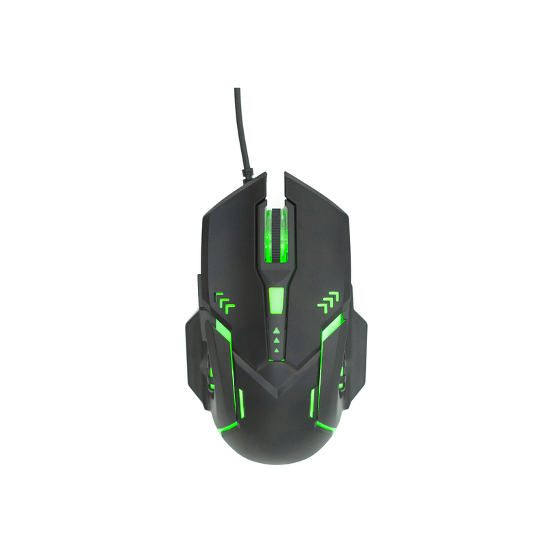Maus เกมส์สายไฟ LED 6D แบบเบาๆที่มีแสงเบื้องหลังสําหรับนักเกมส์