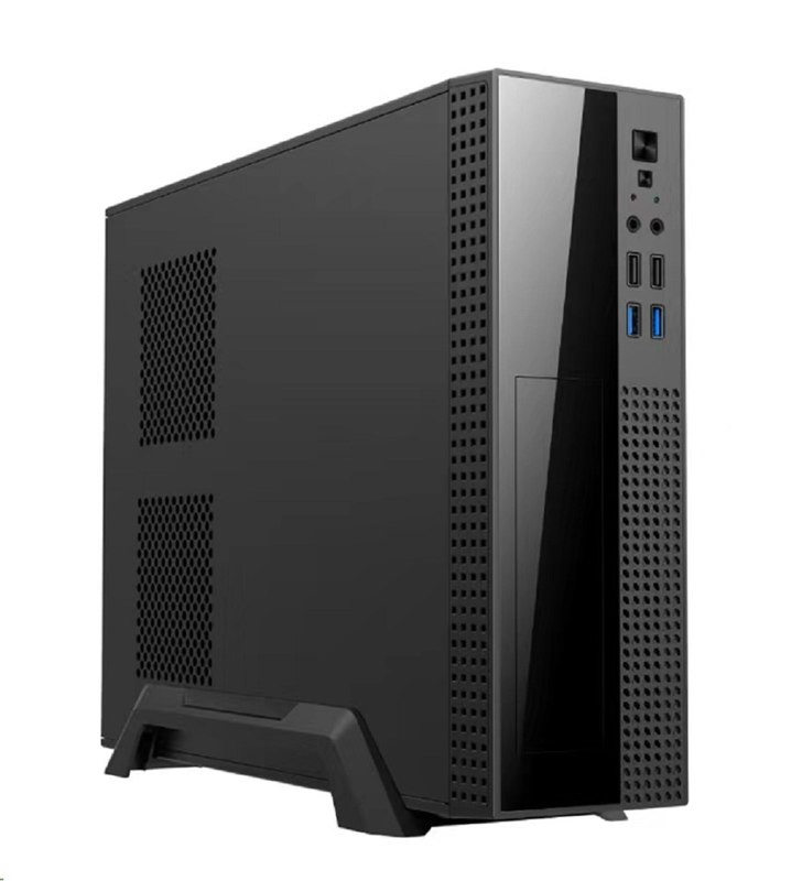 กล่องคอมพิวเตอร์รองรับ Micro ATX และ ITX มีความสามารถในการเก็บของที่แข็งแกร่ง ความสามารถในการปรับขนาด ผิวหน้าที่หลากหลาย 8 ซม แฟนสําหรับการเย็น