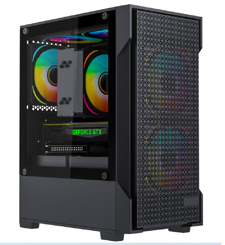 รองรับ MATX และ MINI-ITX Motherboards 5 แฟน คอมพิวเตอร์ Case สําหรับการเย็นที่ประสิทธิภาพ USB 3.0 อินเตอร์เฟซ การ์ดกราฟิกยาวถึง 275 มม.