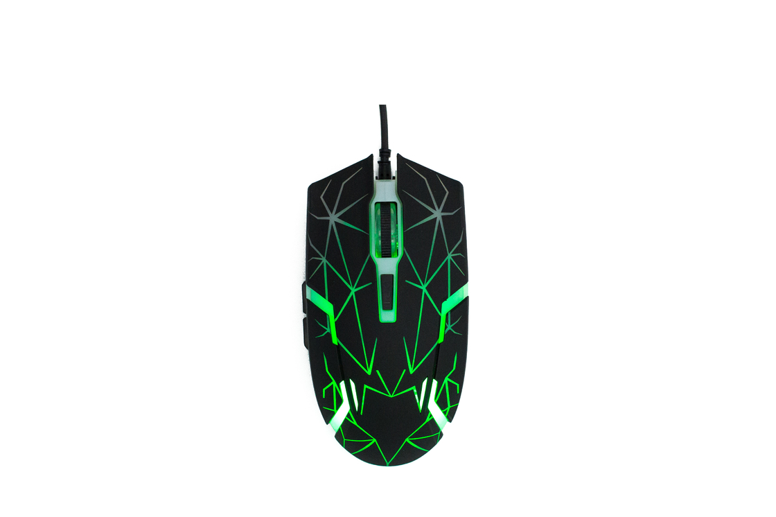 แมูซคอมพิวเตอร์แบบมีสายใย RGB แบ็กไลท์สายรุ้ง น้ําหนักเบา เซ็นเซอร์ประสิทธิภาพสูง การตั้งค่า 6D DPI ที่แม่นยํา สําหรับเกมเกมส์ นักเล่นกีฬาอี-สปอร์ต