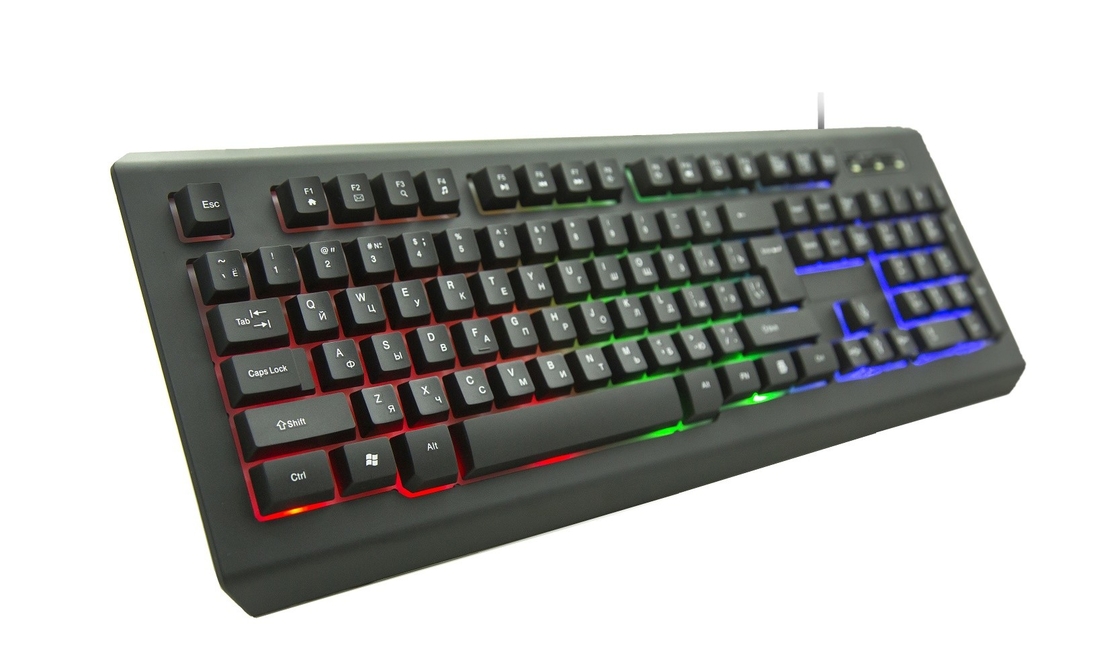 คีย์บอร์ดเกม RGB ขนาดเต็ม 104 คีย์ สําหรับเกมเกมส์ พนักงานสํานักงาน และใครก็ตามที่ชอบการปรับแต่งตัว