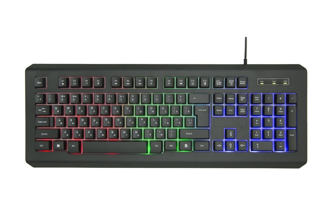 คีย์บอร์ดเกม RGB ขนาดเต็ม 104 คีย์ สําหรับเกมเกมส์ พนักงานสํานักงาน และใครก็ตามที่ชอบการปรับแต่งตัว