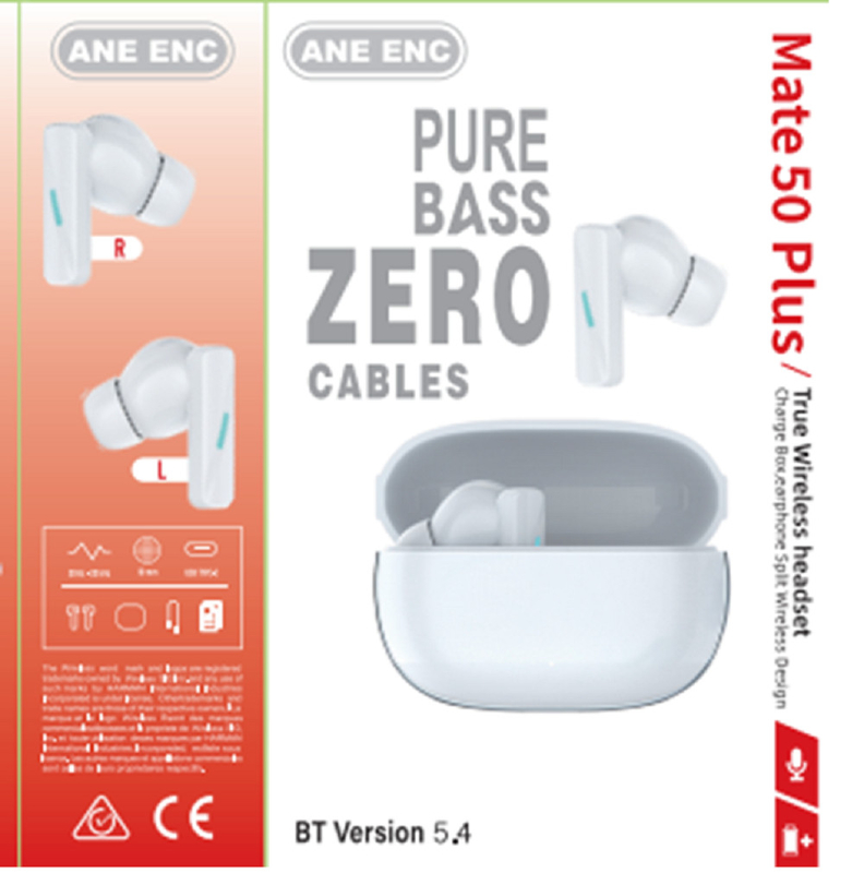 ANC และ ENC F10 สารประกอบ Membrane Bluetooth 5.4 หูฟัง Banzai Antenna แบตเตอรี่คู่สําหรับนักธุรกิจ ผู้เดินทาง
