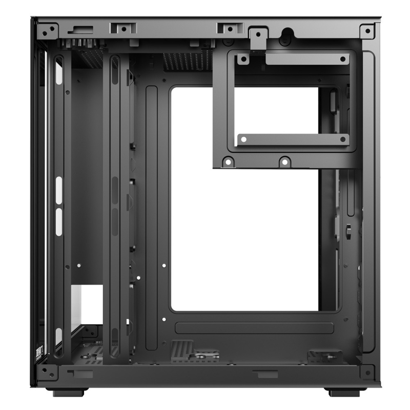 MATX / ITX PC Case รองรับการ์ดกราฟิกสูงถึง 320 มม. CPU Coolers สูงถึง 165 มม. 1 HDD 2 SSDs 3 X 12CM แฟนสําหรับเงิน