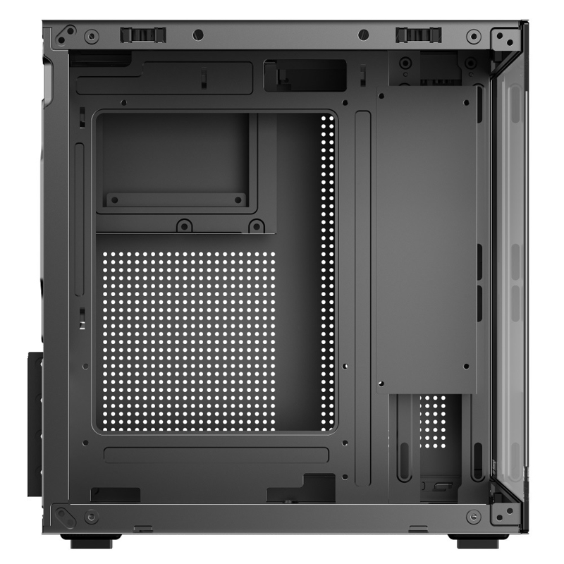 MATX / ITX PC Case รองรับการ์ดกราฟิกสูงถึง 320 มม. CPU Coolers สูงถึง 165 มม. 1 HDD 2 SSDs 3 X 12CM แฟนสําหรับเงิน