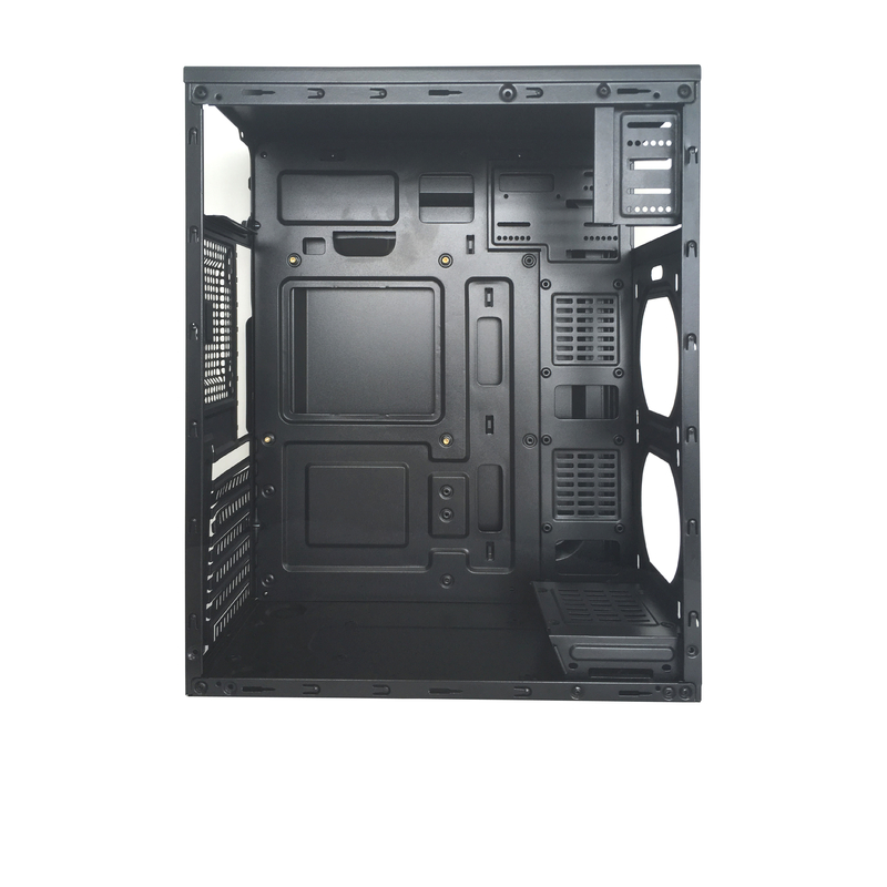 ETEK Micro ATX Chassis For Office สองโครงสร้างฮาร์ดแวร์ สั้นและยาว