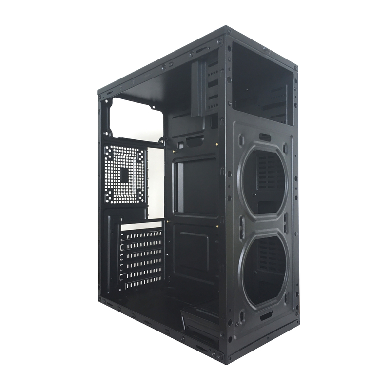 ETEK Micro ATX Chassis For Office สองโครงสร้างฮาร์ดแวร์ สั้นและยาว