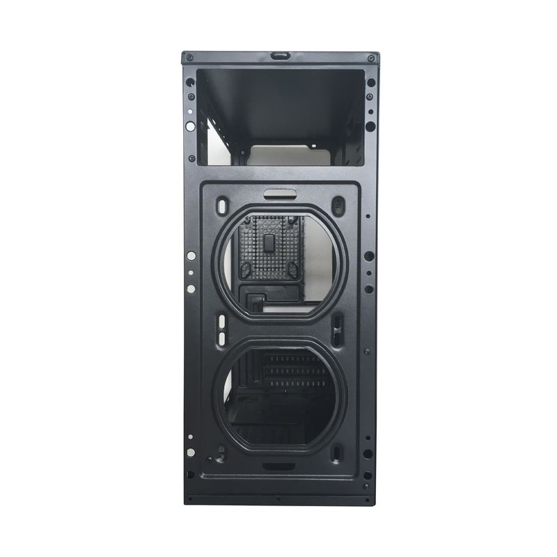 ETEK Micro ATX Chassis For Office สองโครงสร้างฮาร์ดแวร์ สั้นและยาว