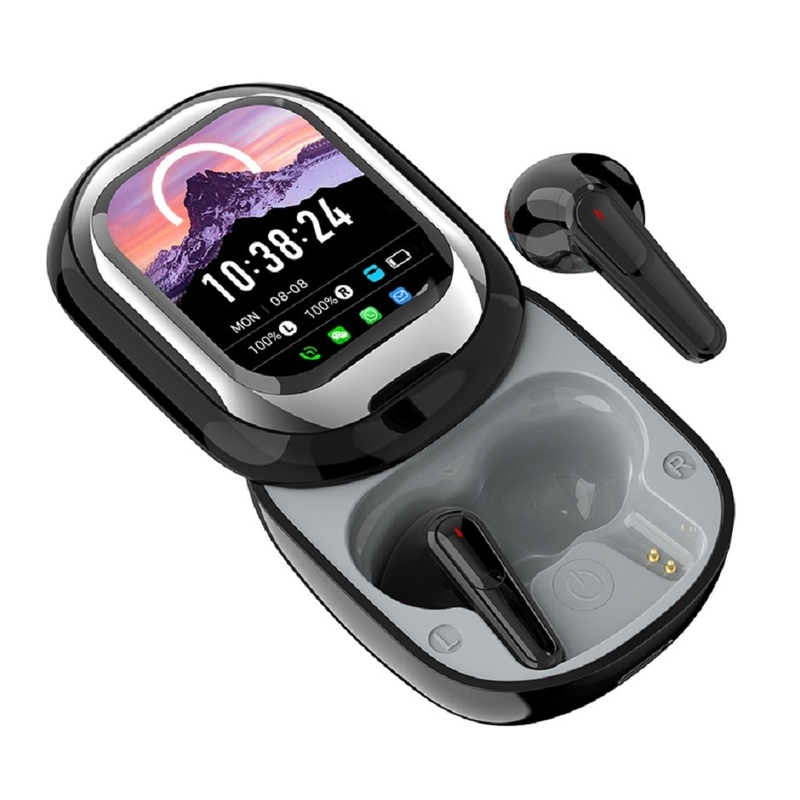 Bluetooth V5.4 การควบคุมด้วยการสัมผัส ชาร์จ 1 ชั่วโมง เวลาพูด 3.5 ชั่วโมง IP4 กันน้ํา รองรับ WhatsApp Facebook Notifications