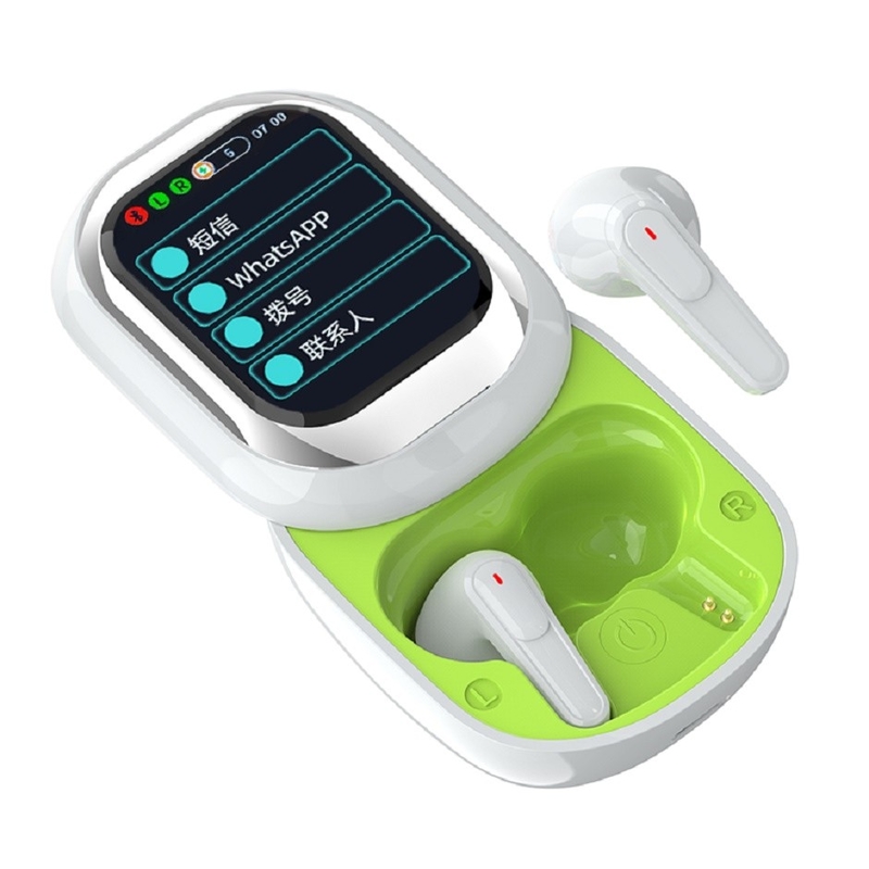 Bluetooth V5.4 การควบคุมด้วยการสัมผัส ชาร์จ 1 ชั่วโมง เวลาพูด 3.5 ชั่วโมง IP4 กันน้ํา รองรับ WhatsApp Facebook Notifications
