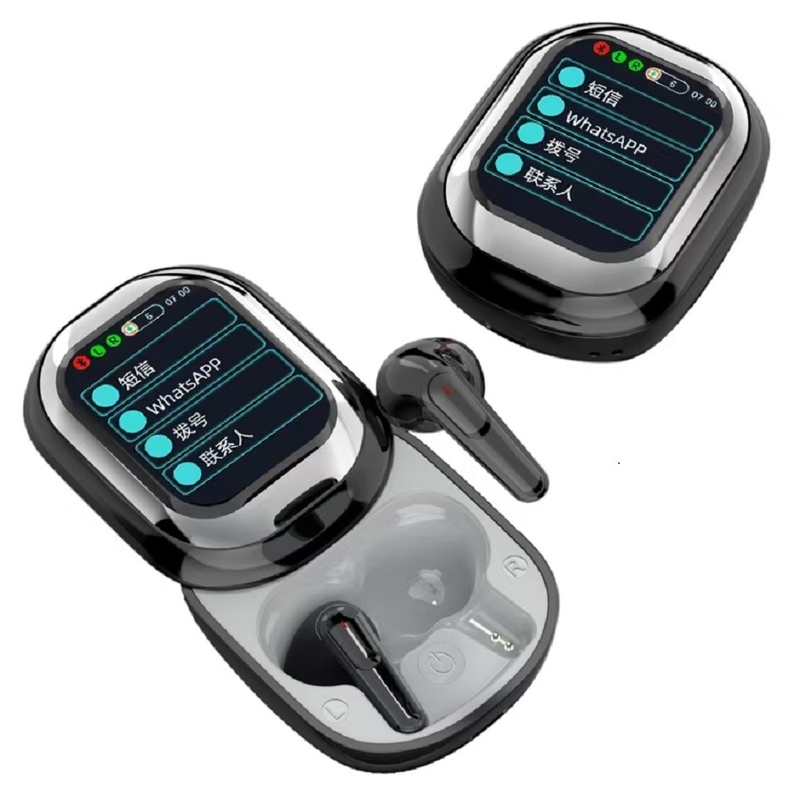 Bluetooth V5.4 การควบคุมด้วยการสัมผัส ชาร์จ 1 ชั่วโมง เวลาพูด 3.5 ชั่วโมง IP4 กันน้ํา รองรับ WhatsApp Facebook Notifications