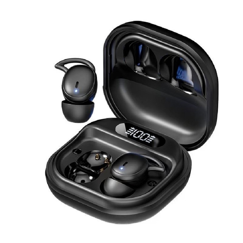 V5.4 Bluetooth Earphone รองรับโปรโตคอล A2DP AVRCP HFP ระยะเวลาพูด 3-5 ชั่วโมง F6 โฮมเปอร์แหวนทองแดงในสีดําสีขาว