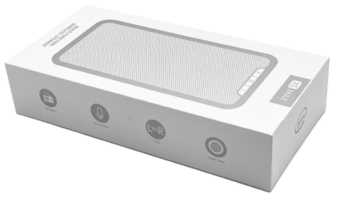 Bluetooth 5.0 TWS TF Card/U AUX Input FM Radio Ø52mm เครื่องเสียงด้วยเบส แดียาฟรากม์ รองรับการเล่น 4.5-18 ชั่วโมง