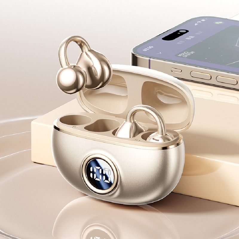 Bluetooth 5.4 A2DP/AVRCP/HFP สนับสนุน ไทเทเนียม ไดอาฟรากม สเปคเกอร์ 4g ต่อหู กันน้ํา กันเหงื่อ สําหรับนักธุรกิจ นักเกม
