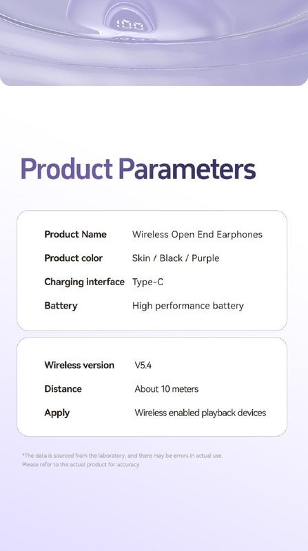Bluetooth 5.4 A2DP/AVRCP/HFP สนับสนุน ไทเทเนียม ไดอาฟรากม สเปคเกอร์ 4g ต่อหู กันน้ํา กันเหงื่อ สําหรับนักธุรกิจ นักเกม