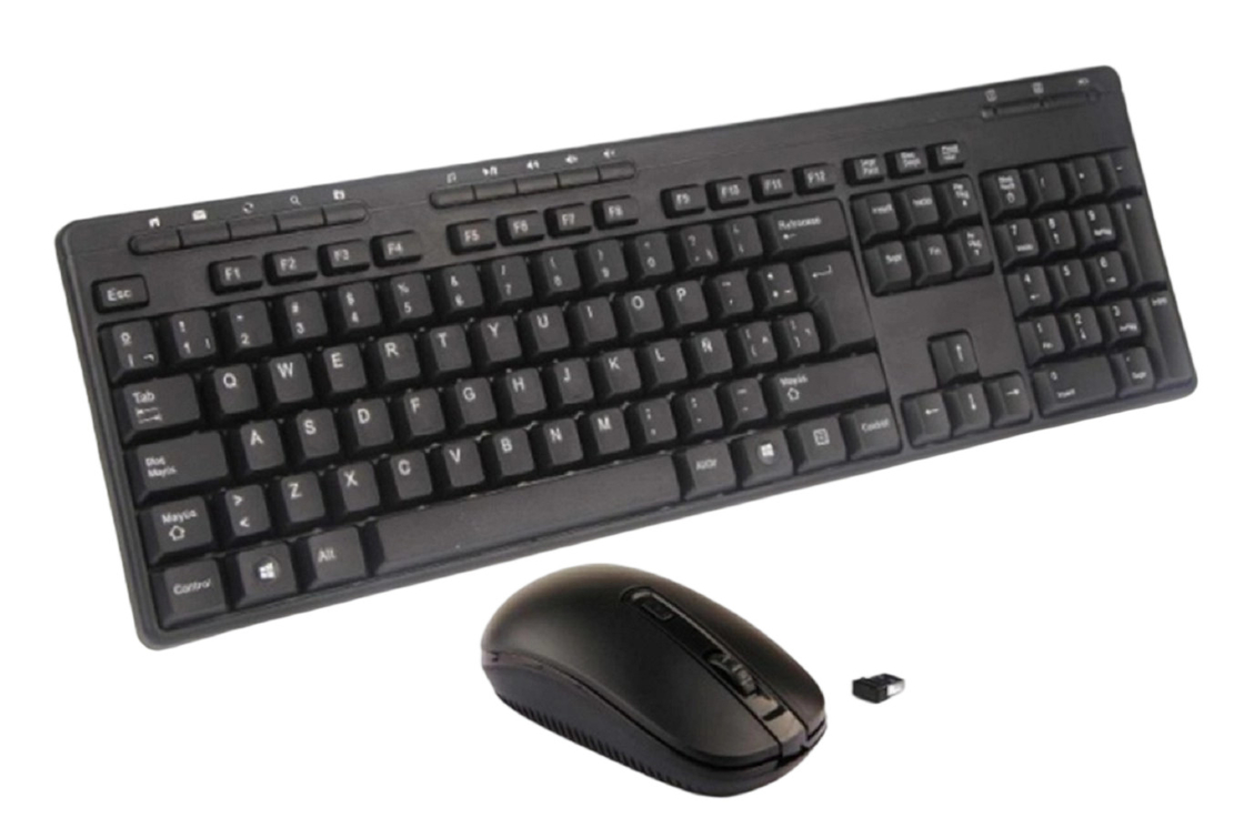 คีย์บอร์ด Maus Combos 2.4G การเชื่อมต่อแบบไร้สาย 5 ล้านคีย์ อายุการใช้งาน รองรับหลายภาษา สีหลากหลาย รองรับทุกระบบ