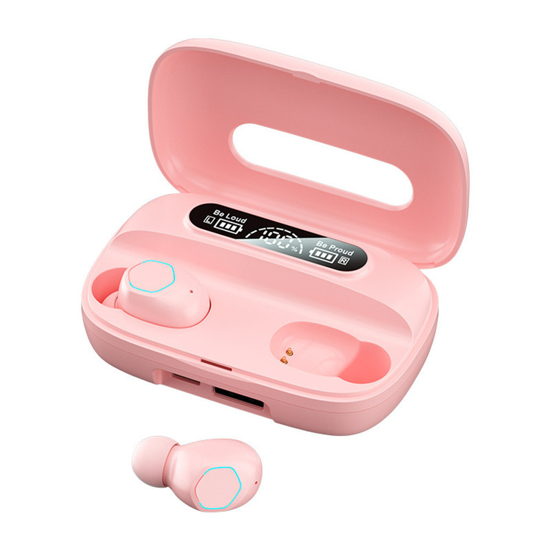 Bluetooth 5.1 หูฟัง รองรับโปรโตคอล A2DP/AVRDP/HFP หูฟัง 40mAh กล่องชาร์จ 500mAh F10 ไดนามิกไดรฟ์สําหรับธุรกิจและกีฬา