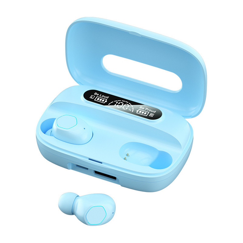 Bluetooth 5.1 หูฟัง รองรับโปรโตคอล A2DP/AVRDP/HFP หูฟัง 40mAh กล่องชาร์จ 500mAh F10 ไดนามิกไดรฟ์สําหรับธุรกิจและกีฬา