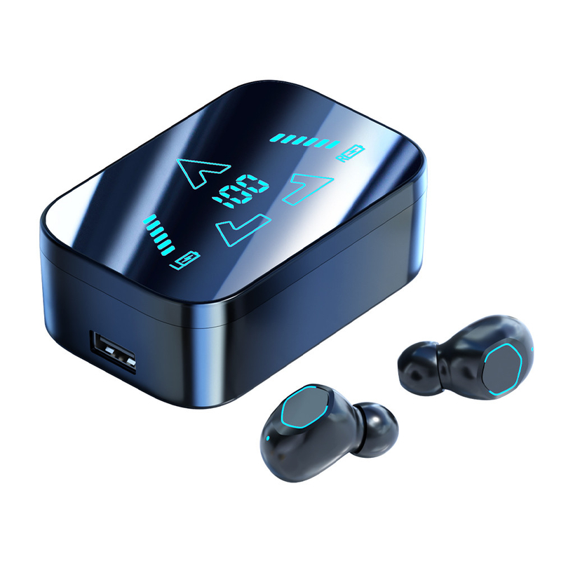การออกแบบส่วนลื่น ภาพกระจกฉายฉลาด ความเร็วสูง Bluetooth 5.3 หูฟัง ทุกอากาศ แบตเตอรี่อายุการใช้งาน กันน้ํา สําหรับกีฬา
