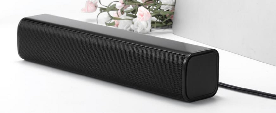 3W × 2 เครื่องเสียง Hi-fi ความตอบสนอง 60Hz-18kHz USB 5V Plug-and-play เสียง 3.5 มิลลิเมตร รองรับสําหรับข้าราชการและนักเรียน