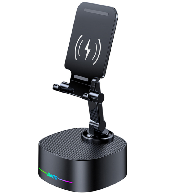 การออกพลังงาน 8W การชาร์จไร้สาย 15W RGB แอมบิเวนท์ ไลท์ 2000mAh แบตเตอรี่ Bluetooth 5.3 TWS การเชื่อมต่อสําหรับแคมป์กลางแจ้ง
