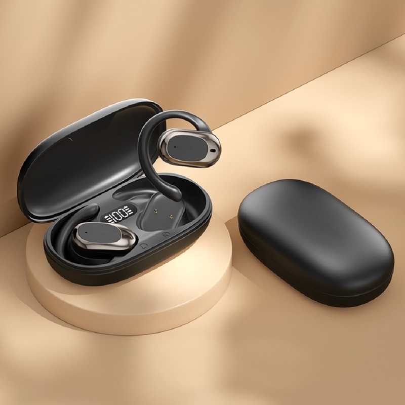 90 องศา ปรับกระดุมหู Bluetooth หูฟัง Earphone F14.2 ผนังชีววิทยา ultra-thin, Bluetooth 5.4 ด้วยการสนับสนุน AAC / SBC, การออกแบบความรู้สึกศูนย์