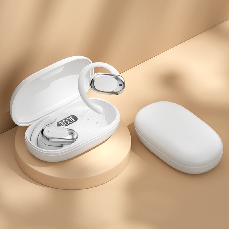90 องศา ปรับกระดุมหู Bluetooth หูฟัง Earphone F14.2 ผนังชีววิทยา ultra-thin, Bluetooth 5.4 ด้วยการสนับสนุน AAC / SBC, การออกแบบความรู้สึกศูนย์
